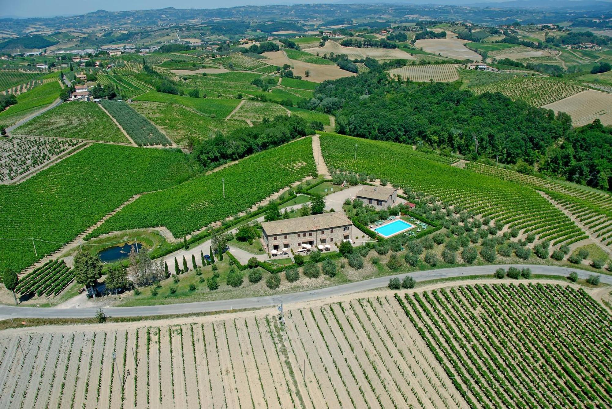 Agriturismo Macinatico San Gimignano Bagian luar foto